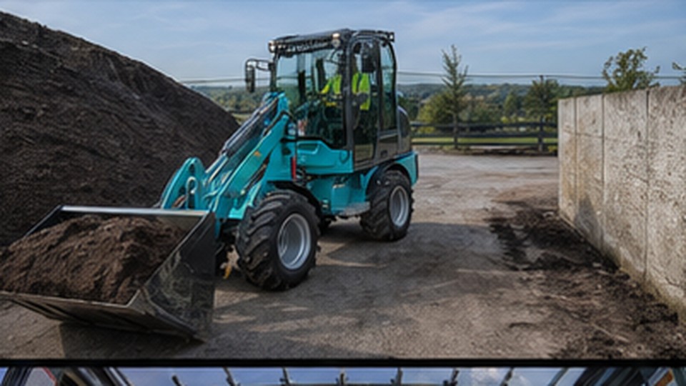 Euro Loader Case: Reducing Manual Work in a Nursery and Garden Supply Yard - Euro-style compact loader 3
