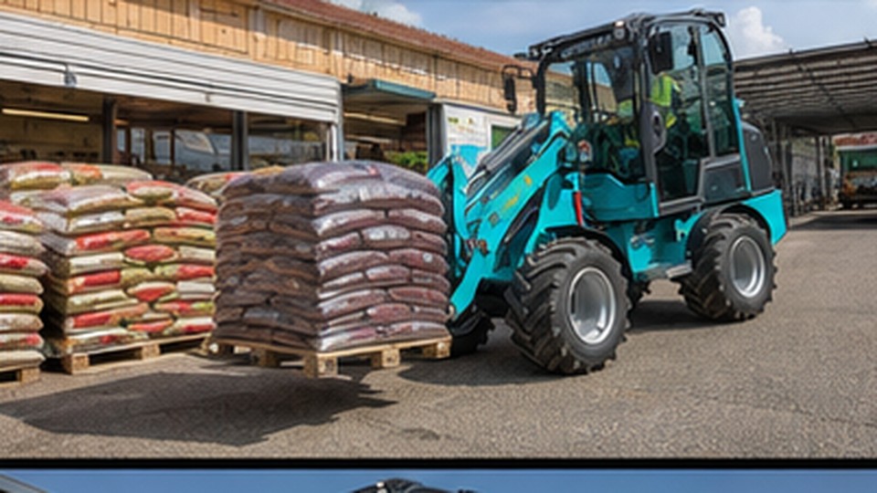 Euro Loader Case: Reducing Manual Work in a Nursery and Garden Supply Yard - Euro-style compact loader 4