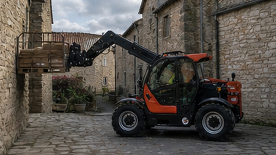What Lift Height and Forward Reach Does a European Telehandler Really Need? - European compact telehandler 1