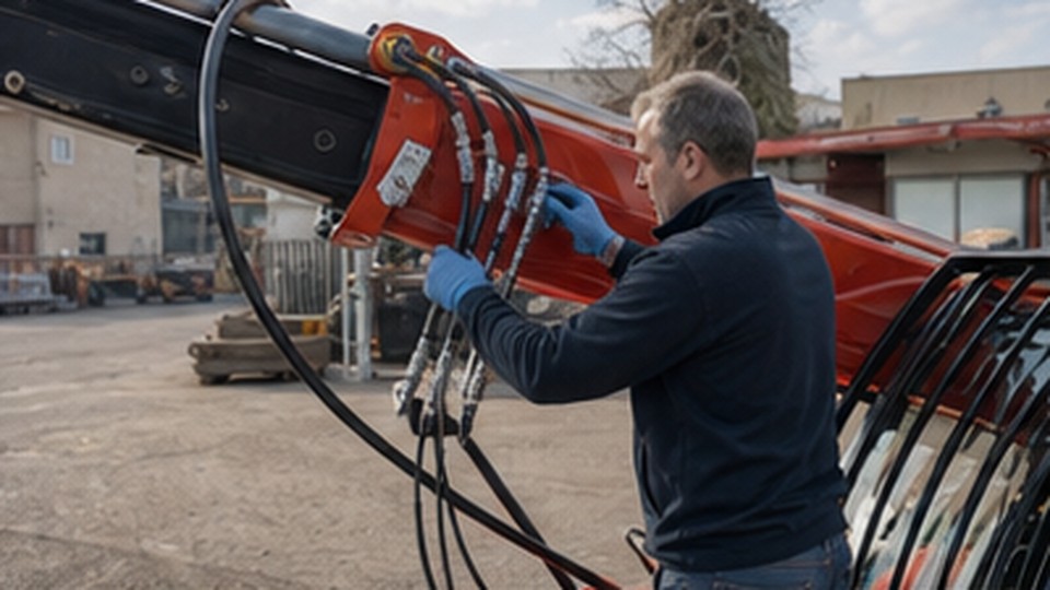 Can One Compact Telehandler Use Forks, Bucket and Big-Bag Hook Safely? - European compact telehandler 3