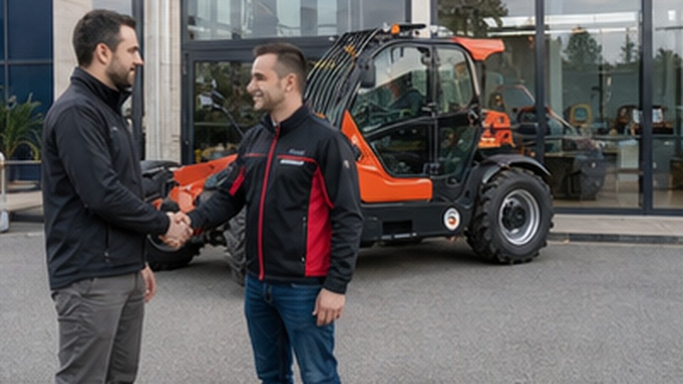 Can One Compact Telehandler Use Forks, Bucket and Big-Bag Hook Safely? - European compact telehandler 4