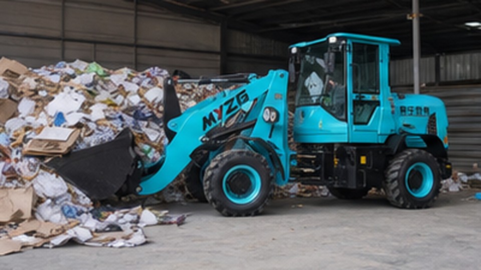 Electric Wheel Loader Case: Completing Two Municipal Work Periods with One Planned Charge - lithium electric wheel loader 1
