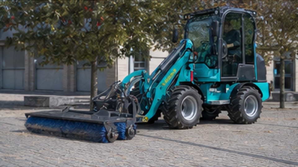 Can a European Compact Loader Work Inside Low Barns and Narrow Courtyards? - Euro-style compact loader 1