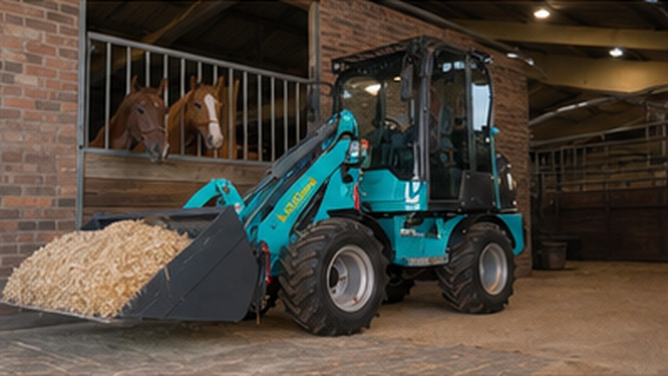 Can a European Compact Loader Work Inside Low Barns and Narrow Courtyards? - Euro-style compact loader 2