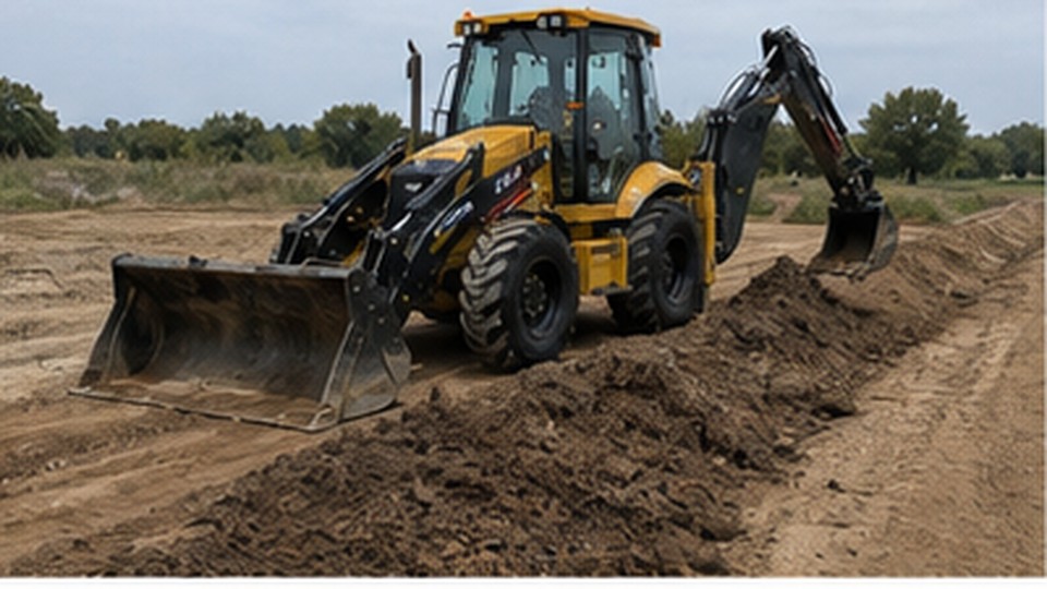 What Backhoe Loader Weight and Dimensions Matter Before Trailer Transport? - backhoe loader 4