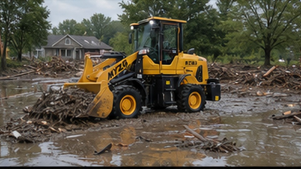 Diesel Loader Case: Improving Truck Loading Cycles in a Small Aggregate Yard - diesel wheel loader 1