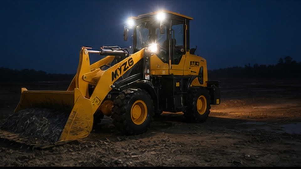 Diesel Loader Case: Improving Truck Loading Cycles in a Small Aggregate Yard - diesel wheel loader 2