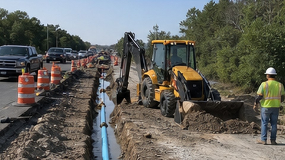 Which Backhoe Bucket Width Fits Water, Cable and Drainage Trenches? - backhoe loader 1