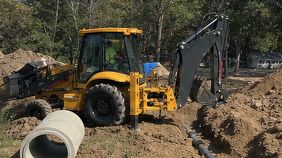 Which Backhoe Bucket Width Fits Water, Cable and Drainage Trenches? - backhoe loader 2