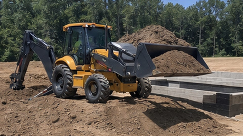 Which Backhoe Bucket Width Fits Water, Cable and Drainage Trenches? - backhoe loader 4