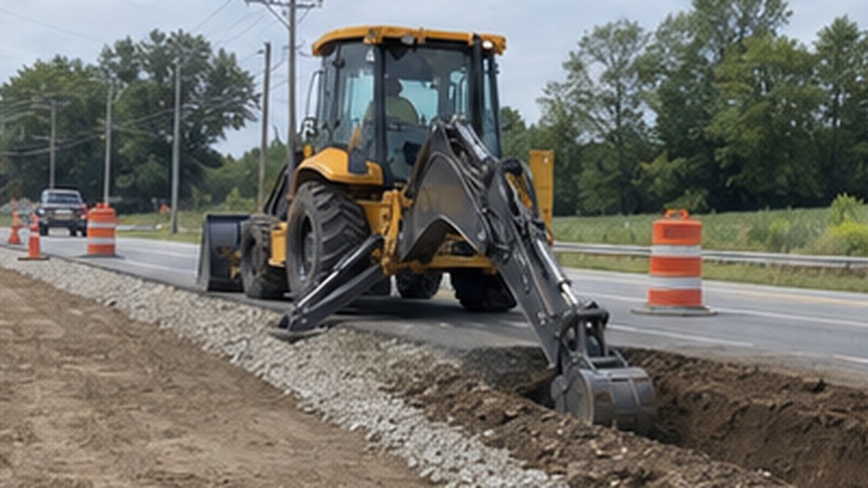 Can a Backhoe Loader Travel Between Jobs Without a Separate Excavator? - backhoe loader 3