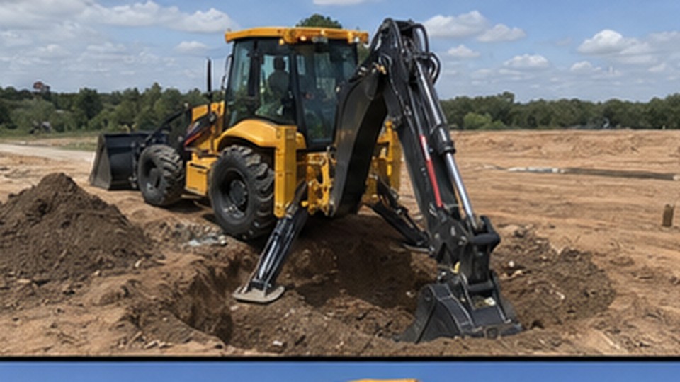 Backhoe Case: Repairing a Water Main While Keeping the Road Work Zone Controlled - backhoe loader 4