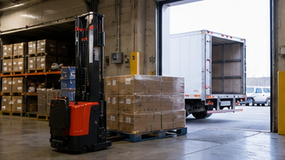 How Wide Should a Warehouse Aisle Be for an Electric Pallet Stacker? - electric pallet stacker 2