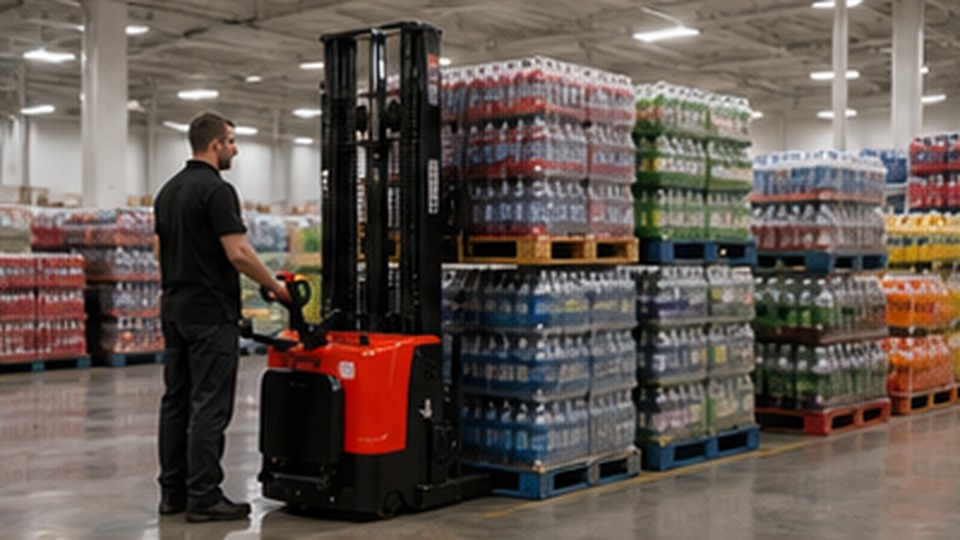 How Wide Should a Warehouse Aisle Be for an Electric Pallet Stacker? - electric pallet stacker 4