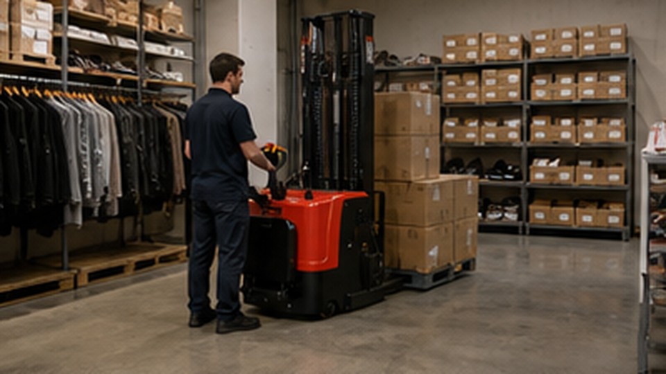 Can an Electric Pallet Stacker Work Safely on Ramps and Floor Transitions? - electric pallet stacker 2