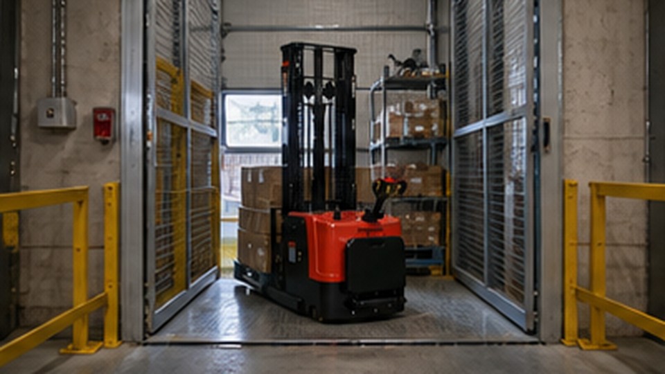 Can an Electric Pallet Stacker Work Safely on Ramps and Floor Transitions? - electric pallet stacker 3