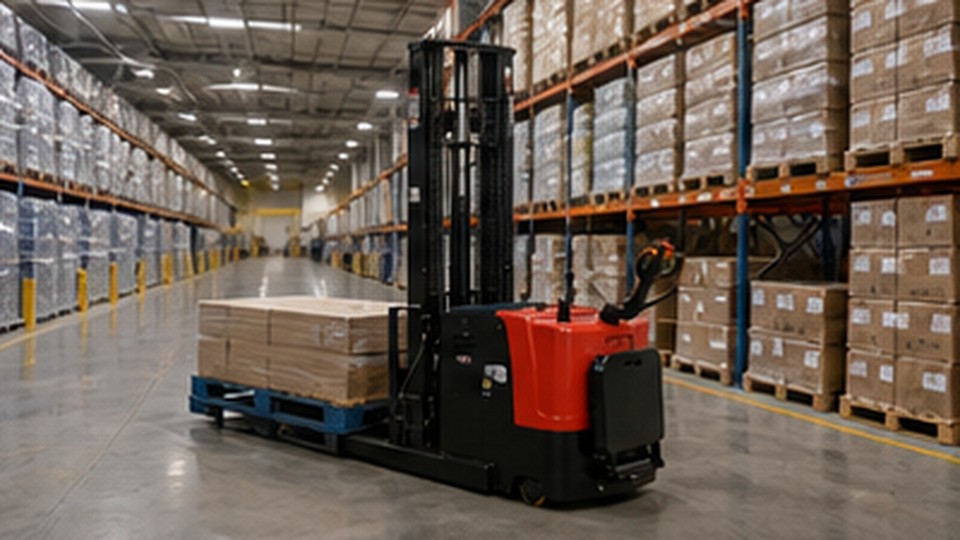 Can an Electric Pallet Stacker Work Safely on Ramps and Floor Transitions? - electric pallet stacker 4