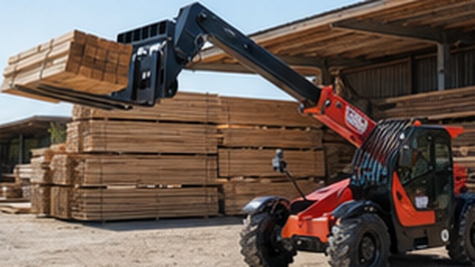 How Much Lift Capacity Remains at Full Reach on a European Telehandler? - European telescopic loader 4