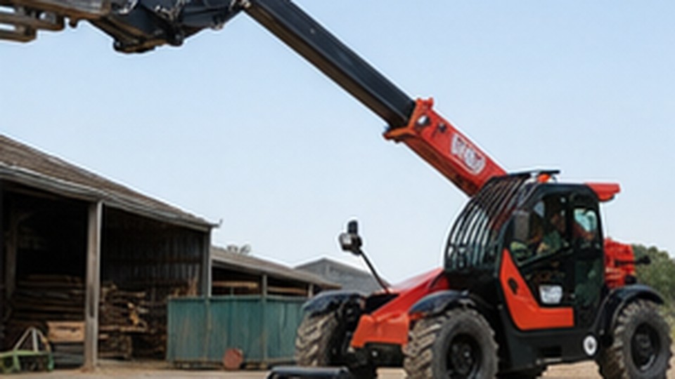 Which Steering Mode Helps a Compact Telehandler Work in Tight Yards? - European telescopic loader 4