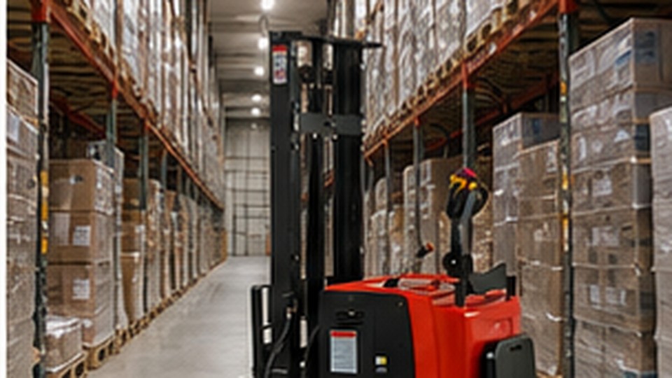 How High Can an Electric Pallet Stacker Lift Its Rated Load Safely? - electric pallet stacker 1