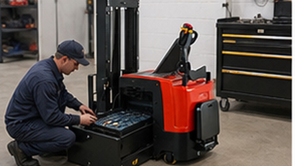 What Battery Capacity Does a Pallet Stacker Need for a Full Shift? - electric pallet stacker 4