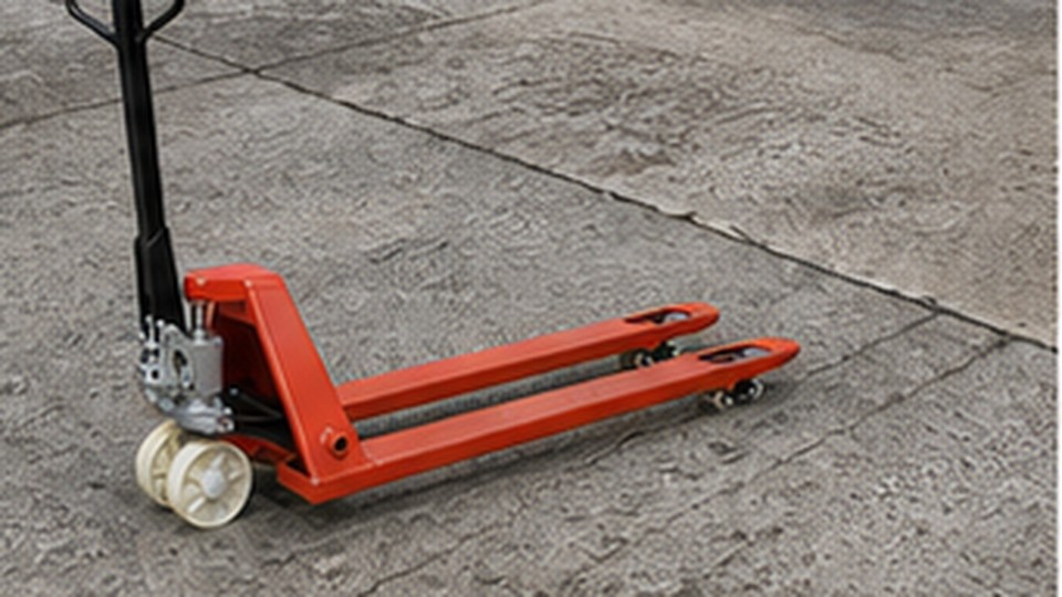 Manual Pallet Truck Case: Moving Long Loads Safely at a Loading Dock - manual pallet truck 3