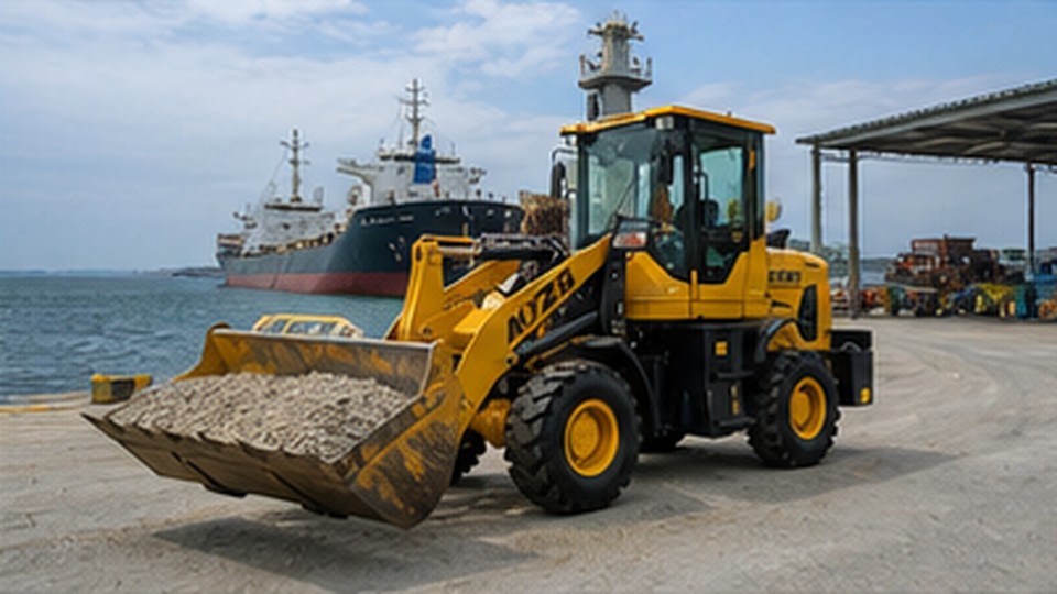 Diesel Wheel Loader Cold-Start Case: Keeping a Winter Yard Productive - diesel wheel loader 1