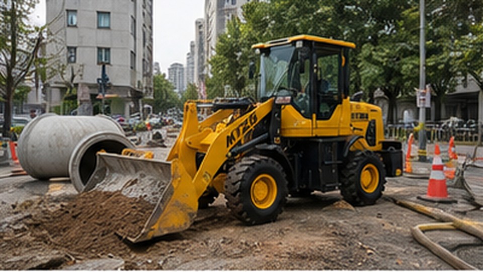 What Brake and Tire Checks Reduce Wheel Loader Downtime on Slopes? - diesel wheel loader 1