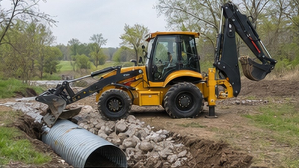 Which Backhoe Loader Attachments Pay Back Fastest for Utility Contractors? - backhoe loader 1