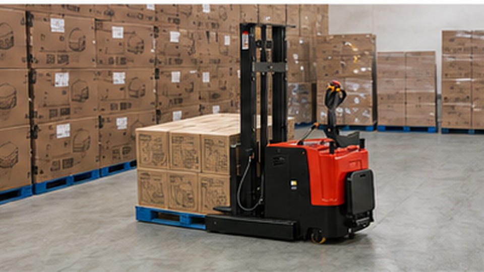 Duplex or Triplex Mast: Which Pallet Stacker Fits Your Rack Height? - electric pallet stacker 2