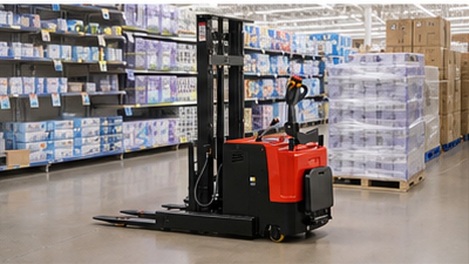 Duplex or Triplex Mast: Which Pallet Stacker Fits Your Rack Height? - electric pallet stacker 4