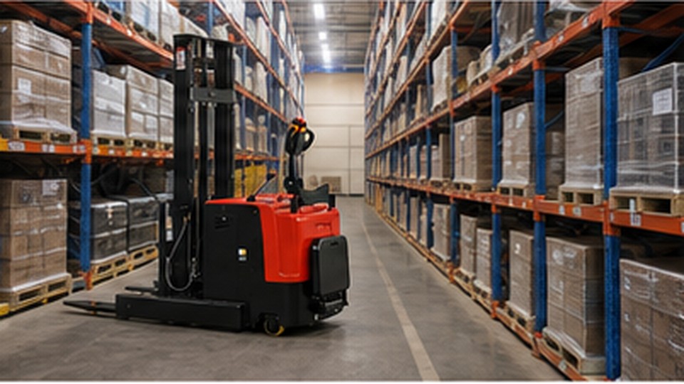 Pallet Stacker Cold-Room Case: Protecting Battery Runtime and Traction - electric pallet stacker 3