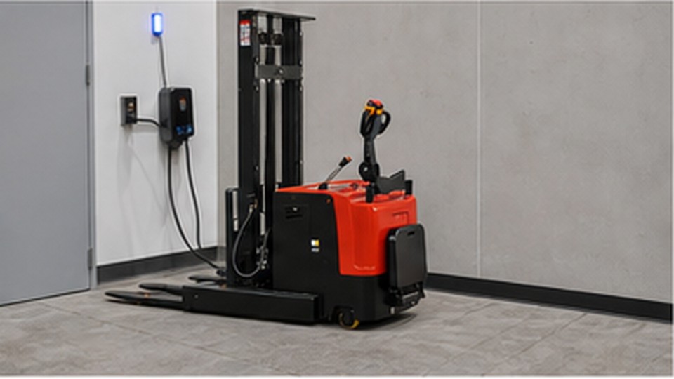 Pallet Stacker Cold-Room Case: Protecting Battery Runtime and Traction - electric pallet stacker 4