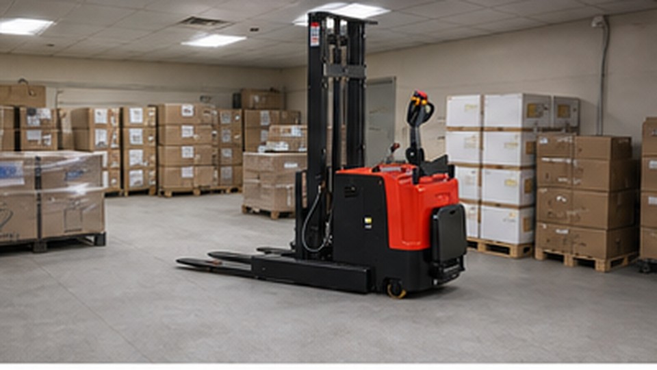 Will an Electric Stacker Fit Open, Closed and Export Pallets? - electric pallet stacker 3