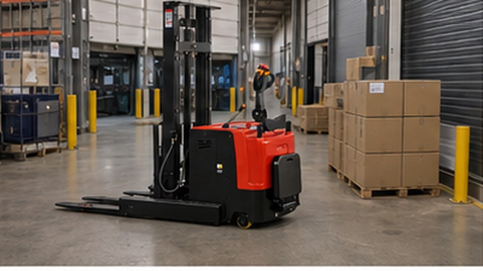 Will an Electric Stacker Fit Open, Closed and Export Pallets? - electric pallet stacker 4