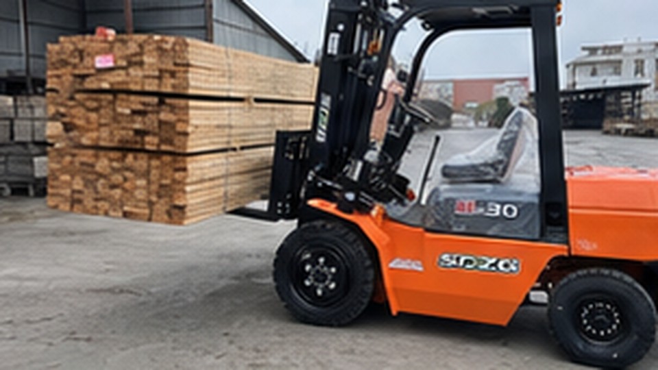 How Much Capacity Does a 3-Ton Diesel Forklift Retain at Full Lift Height? - diesel forklift 2