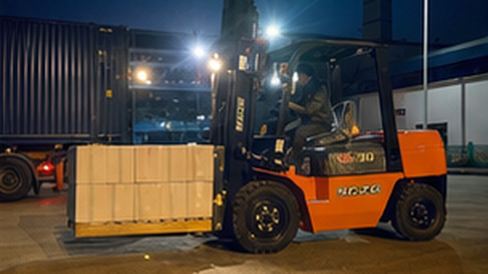 Diesel Forklift Case: Catching Mast and Tire Problems Before a Busy Shift - diesel forklift 1