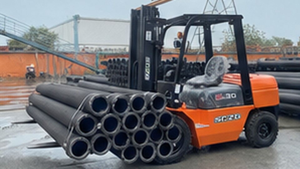 Diesel Forklift Case: Catching Mast and Tire Problems Before a Busy Shift - diesel forklift 3