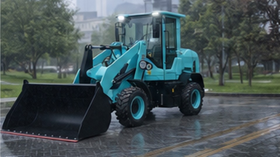 Can a Lithium Electric Loader Work Safely in Rain and Wet Yards? - lithium electric wheel loader 2