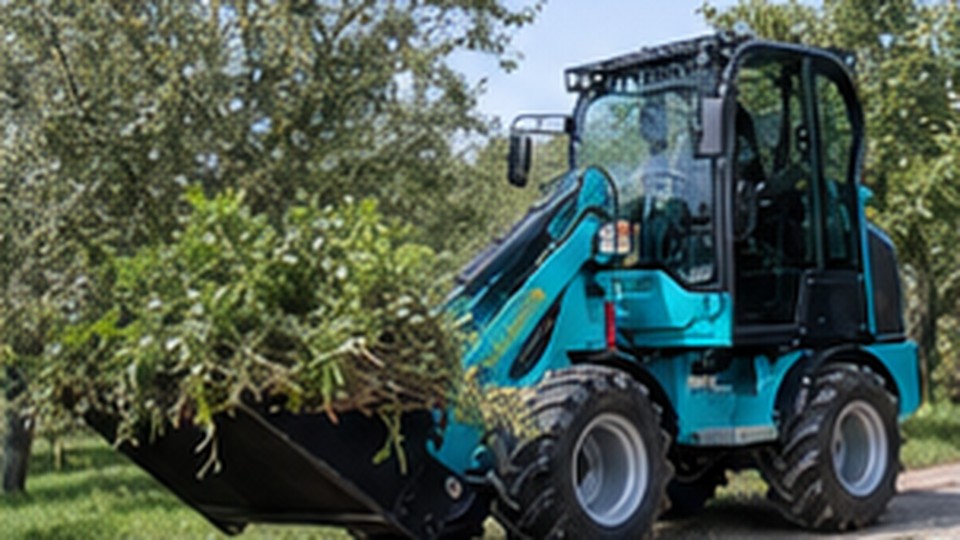 How Does Articulated Steering Affect Stability on a Euro Mini Loader? - Euro-style compact loader 3