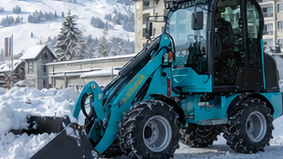 Euro Loader Case: Handling Materials Through Narrow Vineyard Rows - Euro-style compact loader 2