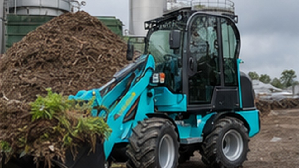 Euro Loader Case: Handling Materials Through Narrow Vineyard Rows - Euro-style compact loader 3
