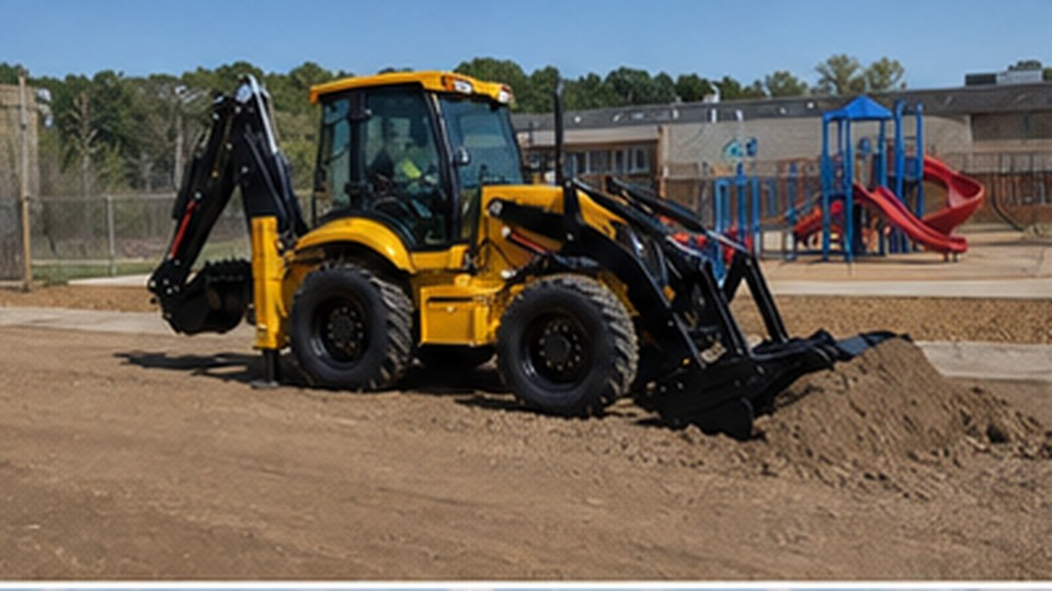Can a Backhoe Loader Run a Hydraulic Breaker Without Overheating? - backhoe loader 2