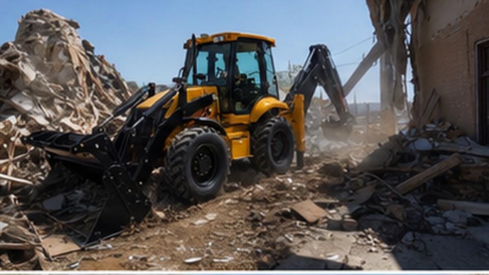Can a Backhoe Loader Run a Hydraulic Breaker Without Overheating? - backhoe loader 4