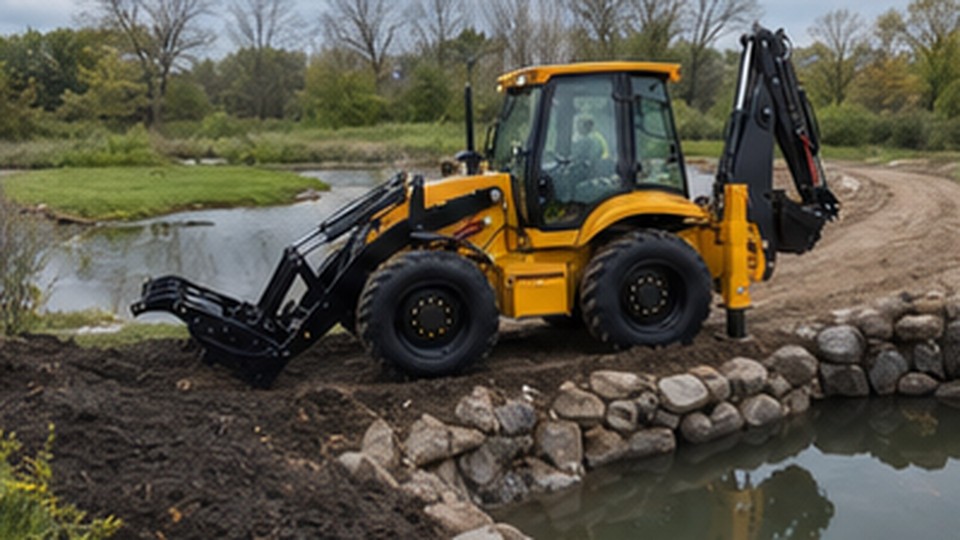 Backhoe Loader Case: Repairing Water Lines Without a Second Machine - backhoe loader 2