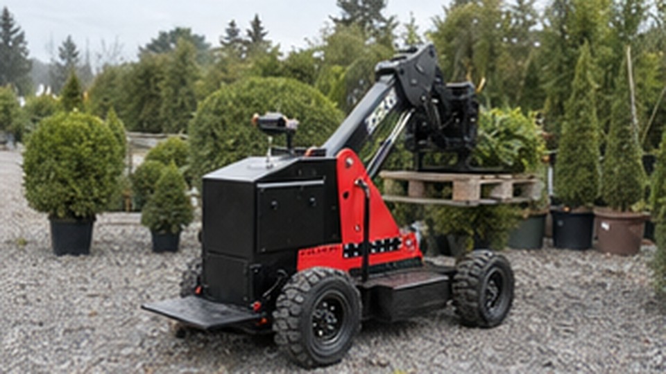 How Should Cameras and Line of Sight Be Planned for a Remote Forklift? - remote-control rough terrain forklift 4