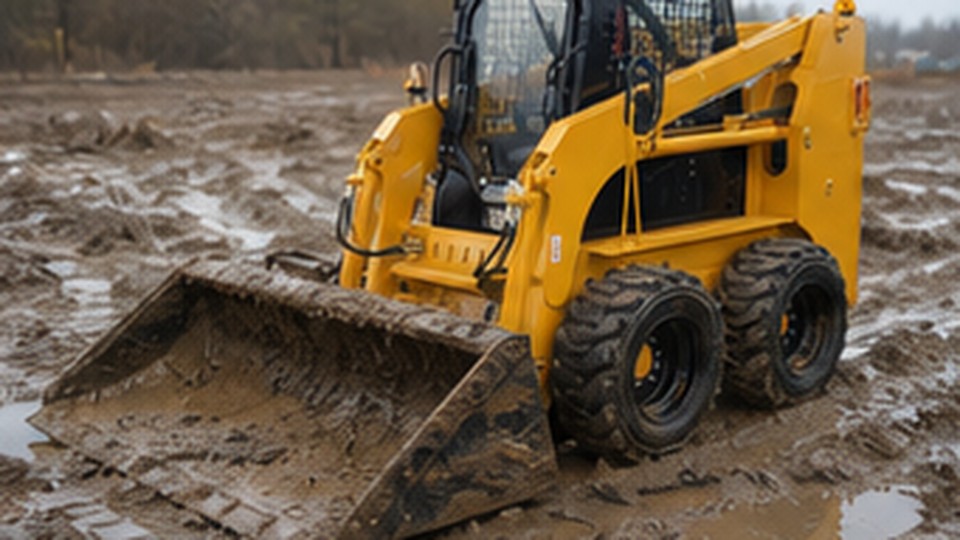 Skid Steer Tires or Over-the-Tire Tracks: Which Works Better in Mud? - skid steer loader 2