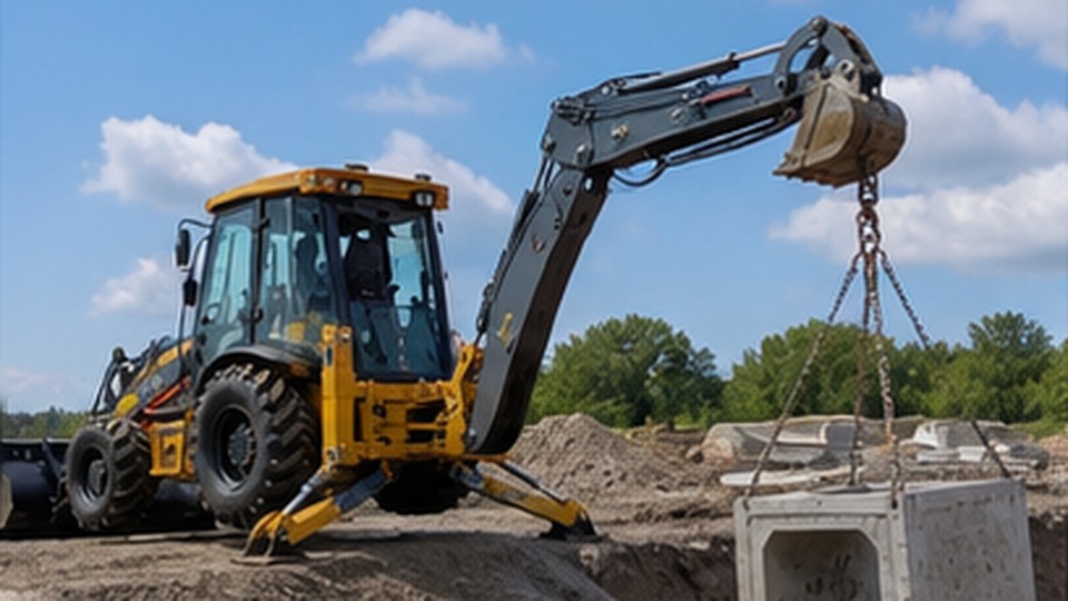 How Much Can a Backhoe Loader Lift at Full Rear Reach? - backhoe loader 1