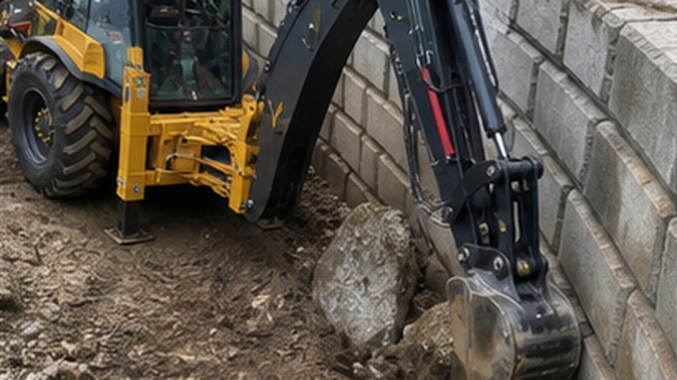 How Much Can a Backhoe Loader Lift at Full Rear Reach? - backhoe loader 4