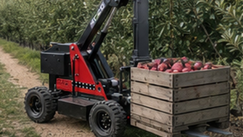 Can Radio Interference Affect a Remote Forklift on a Busy Worksite? - remote-control rough terrain forklift 1